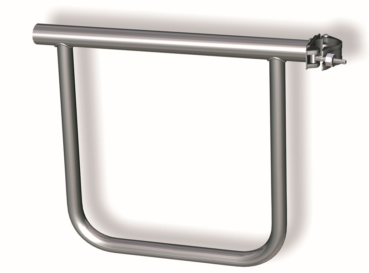 Barandilla Fin EU 700 con abrazadera galvanizada